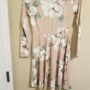 Floral mini dress